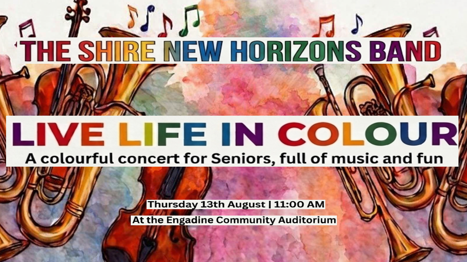 Engadine Concert Banner - Aug26